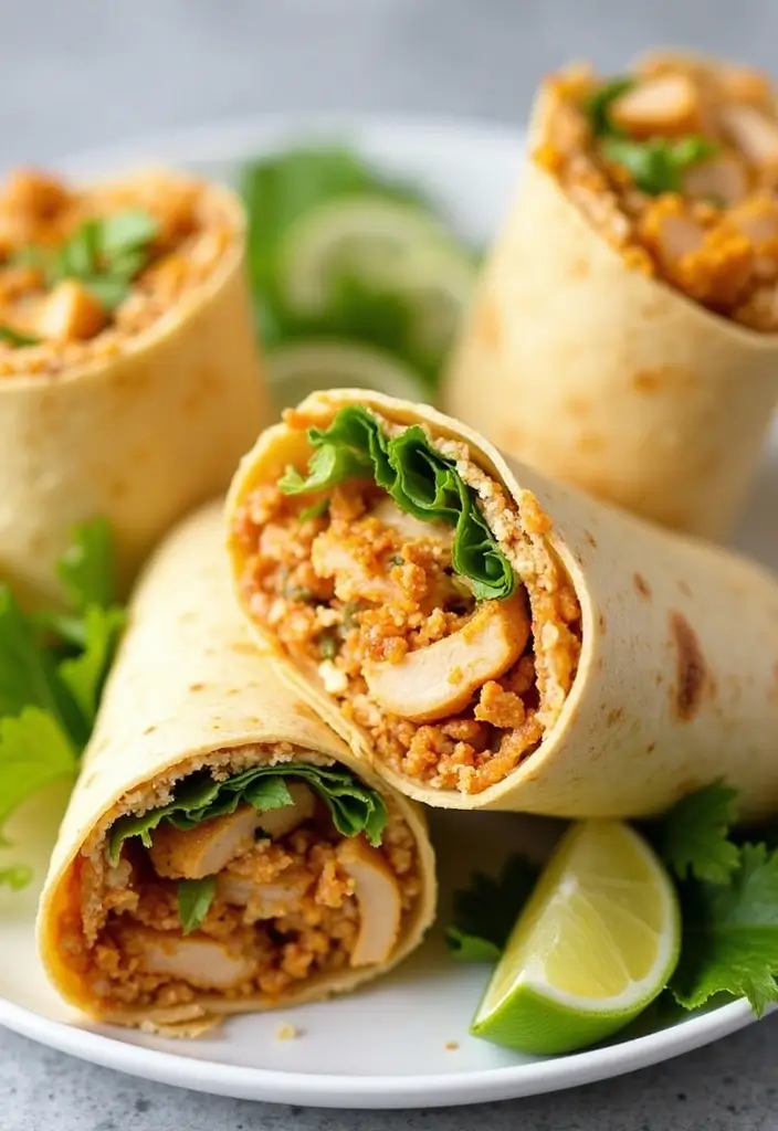 28 Easy Healthy Chicken Dinner Recipes That Everyone Enjoys 5 28 Easy Healthy Chicken Dinner Recipes That Everyone Enjoys - 4. Honey Mustard Chicken Wraps