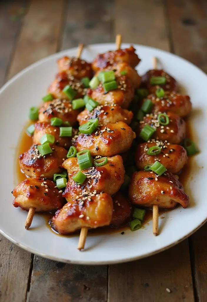28 Easy Healthy Chicken Dinner Recipes That Everyone Enjoys 8 28 Easy Healthy Chicken Dinner Recipes That Everyone Enjoys - 7. Teriyaki Chicken Skewers