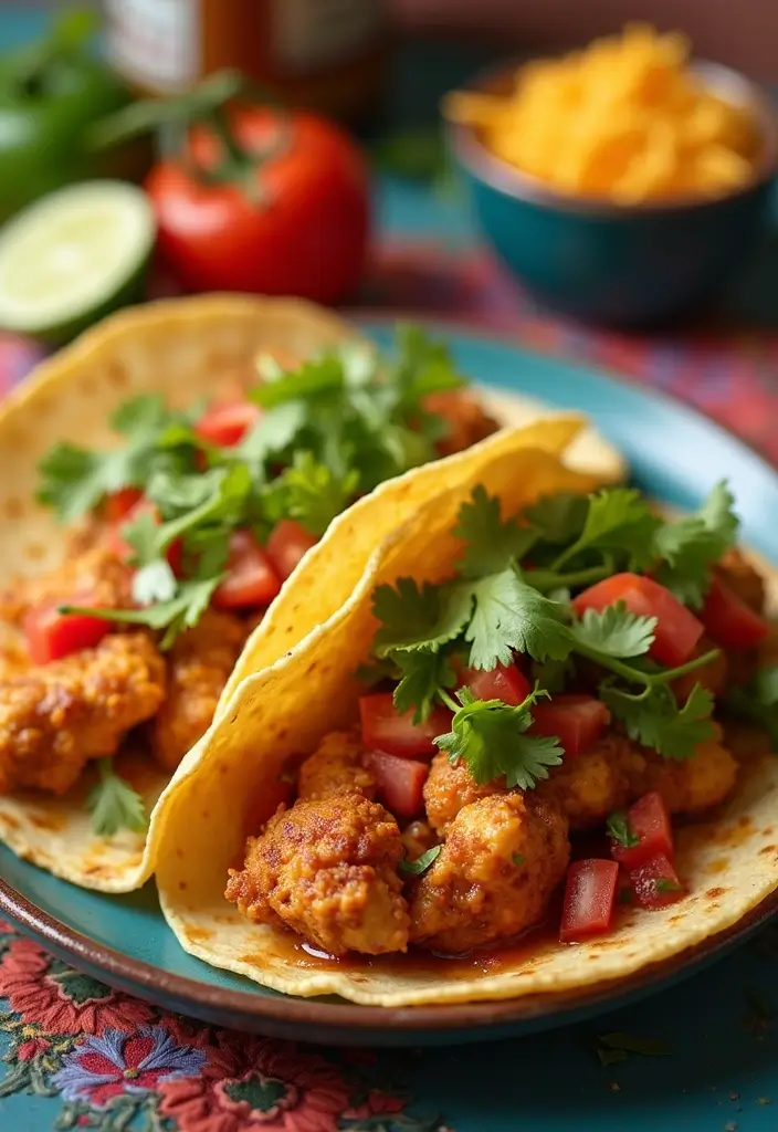 28 Easy Healthy Chicken Dinner Recipes That Everyone Enjoys 10 28 Easy Healthy Chicken Dinner Recipes That Everyone Enjoys - 9. Spicy Chicken Tacos
