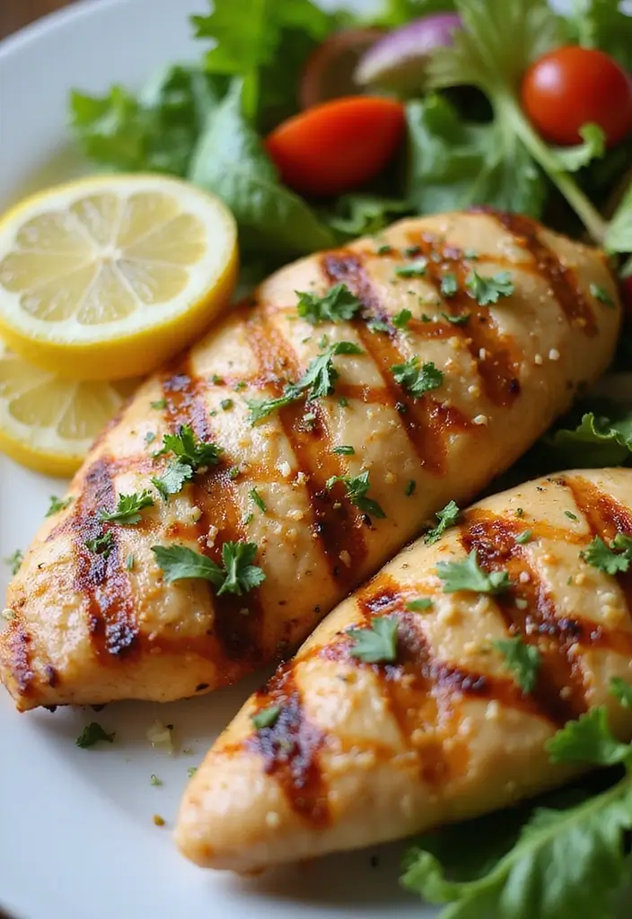 28 Frozen Chicken Breast Recipes That Are Juicy & Flavorful - 2. Lemon Herb Grilled Chicken