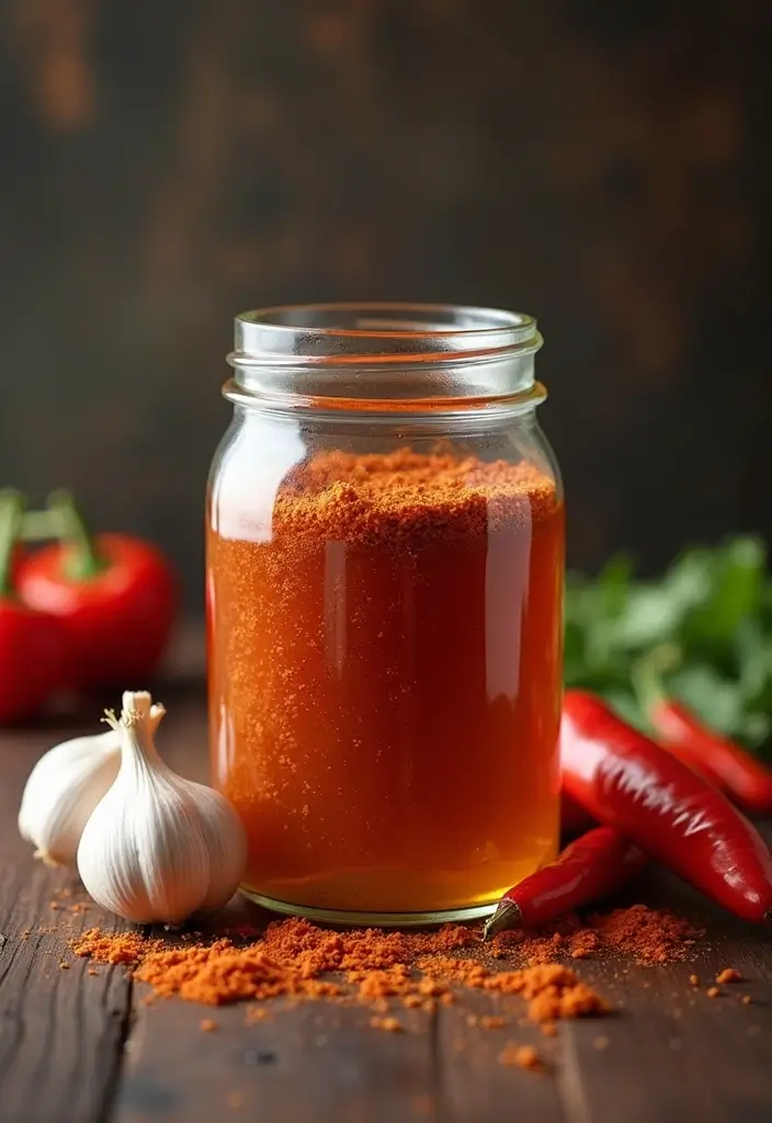 28 Homemade Chicken Bouillon Powder Recipes That Save Money - 28. Chili Garlic Bouillon Powder