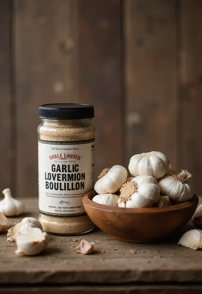 28 Homemade Chicken Bouillon Powder Recipes That Save Money - 5. Garlic Lovers Bouillon Powder