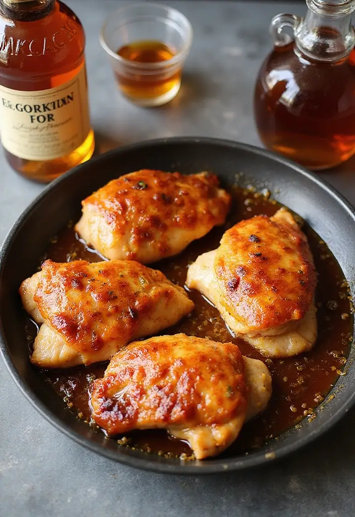 29 Best Chicken Marinade for the Grill Recipes Ever Made - 12. Bourbon Maple Marinade