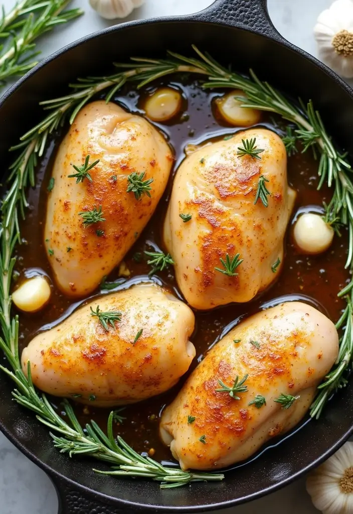 29 Best Chicken Marinade for the Grill Recipes Ever Made - 27. Garlic Rosemary Marinade