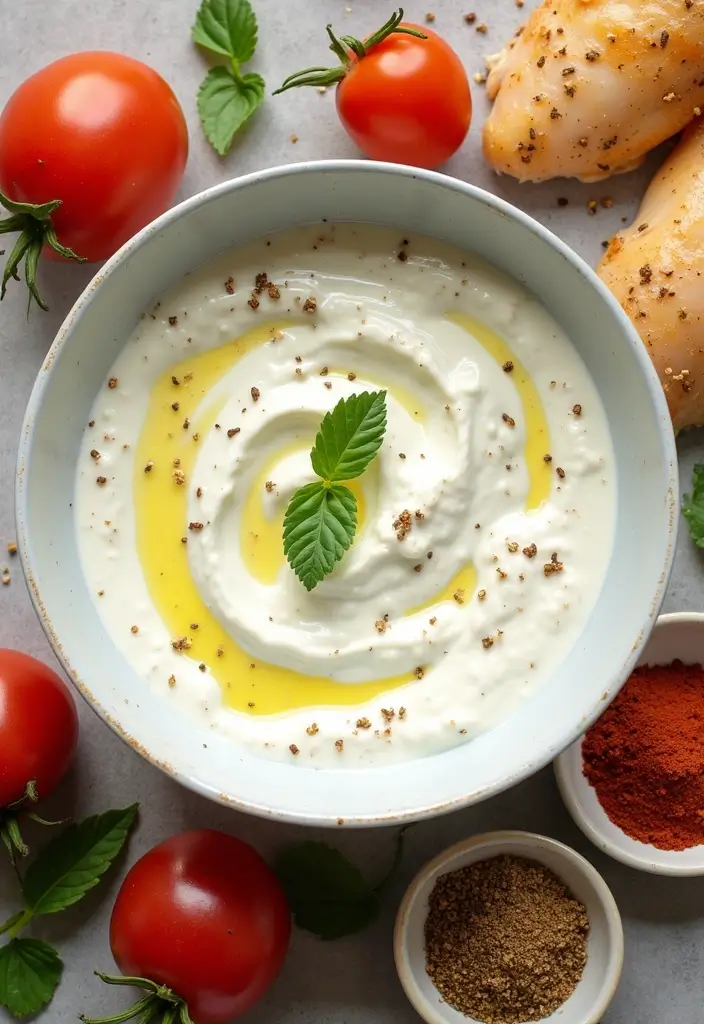 29 Best Chicken Marinade for the Grill Recipes Ever Made - 3. Mediterranean Yogurt Marinade