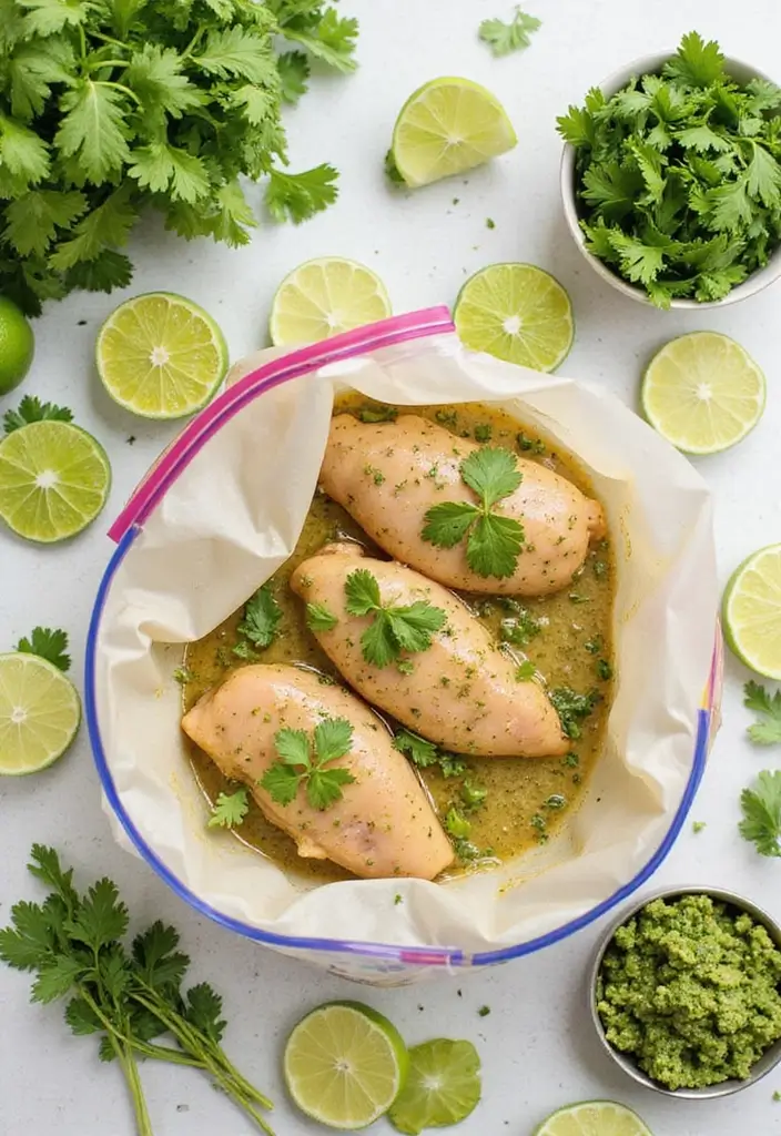 29 Best Chicken Marinade for the Grill Recipes Ever Made - 6. Cilantro Lime Marinade