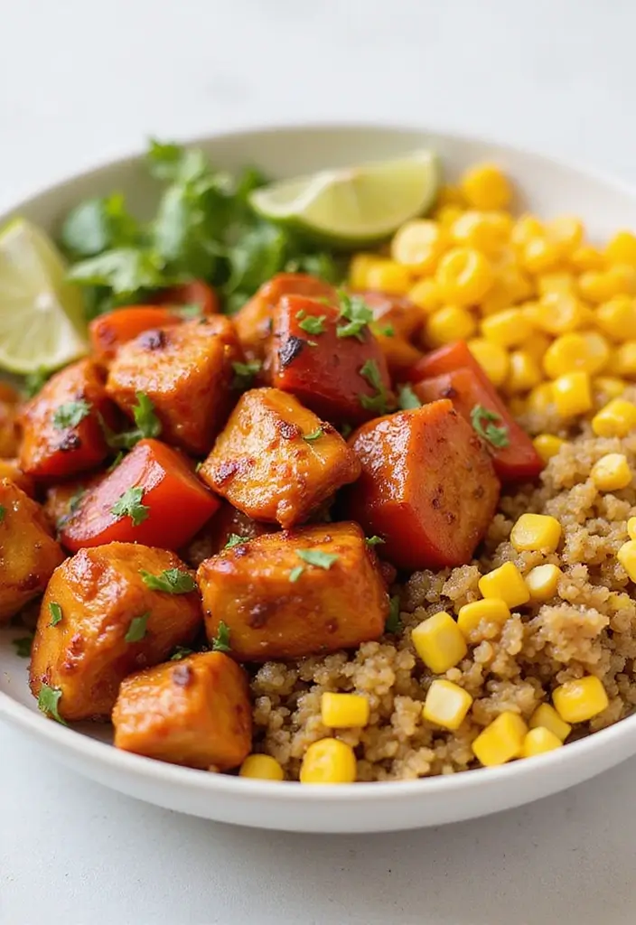 29 Chicken Dinner Recipes for Family That Everyone Will Love - 11. BBQ Chicken Quinoa Bowls