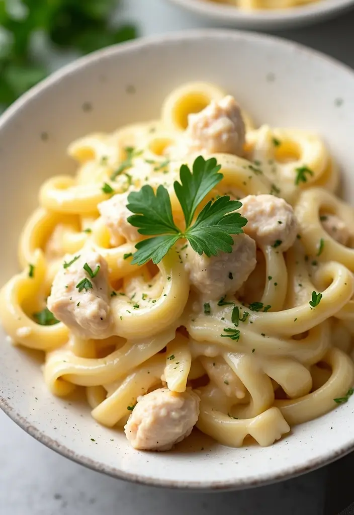 29 Chicken Dinner Recipes for Family That Everyone Will Love - 19. One-Pot Chicken Alfredo