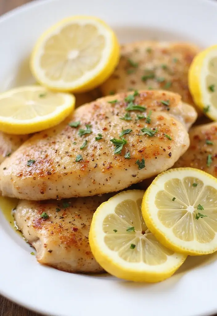 29 Chicken Dinner Recipes for Family That Everyone Will Love - 21. Lemon Pepper Chicken