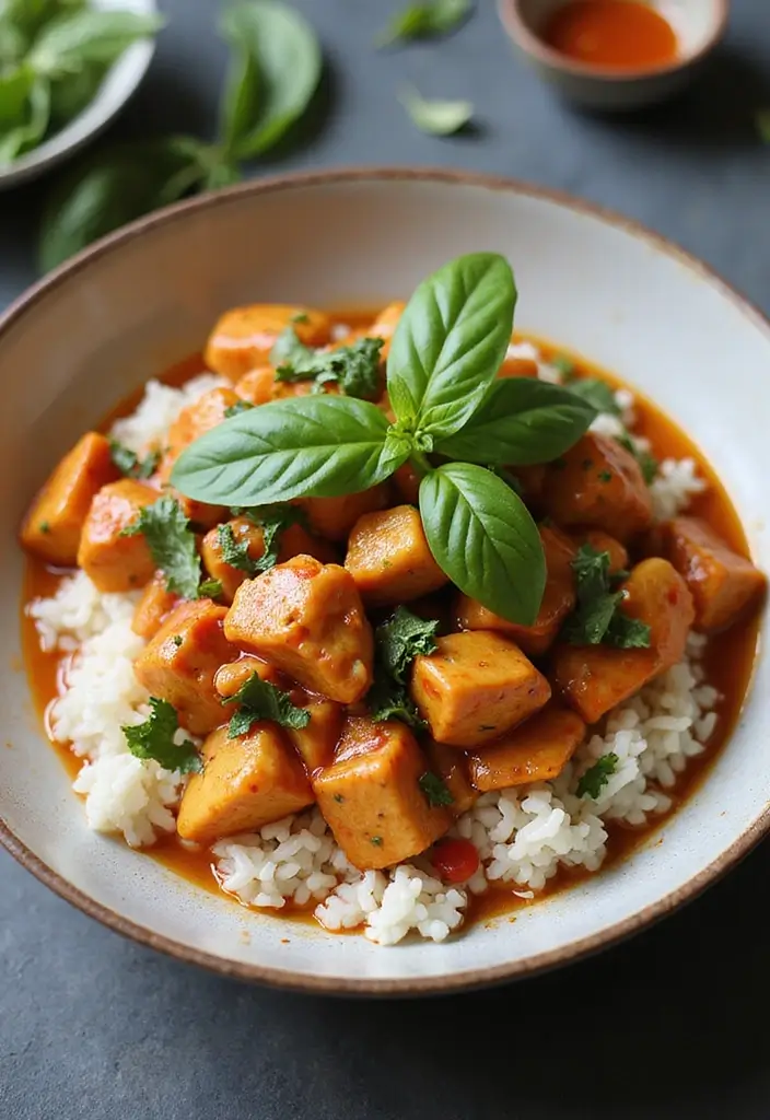 29 Chicken Dinner Recipes for Family That Everyone Will Love - 6. Spicy Thai Basil Chicken