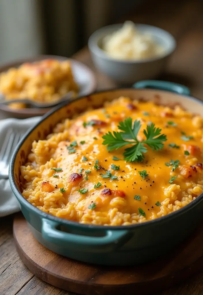 29 Chicken and Cheese Recipes That Are Ooey-Gooey Good - 1. Cheesy Chicken and Rice Casserole
