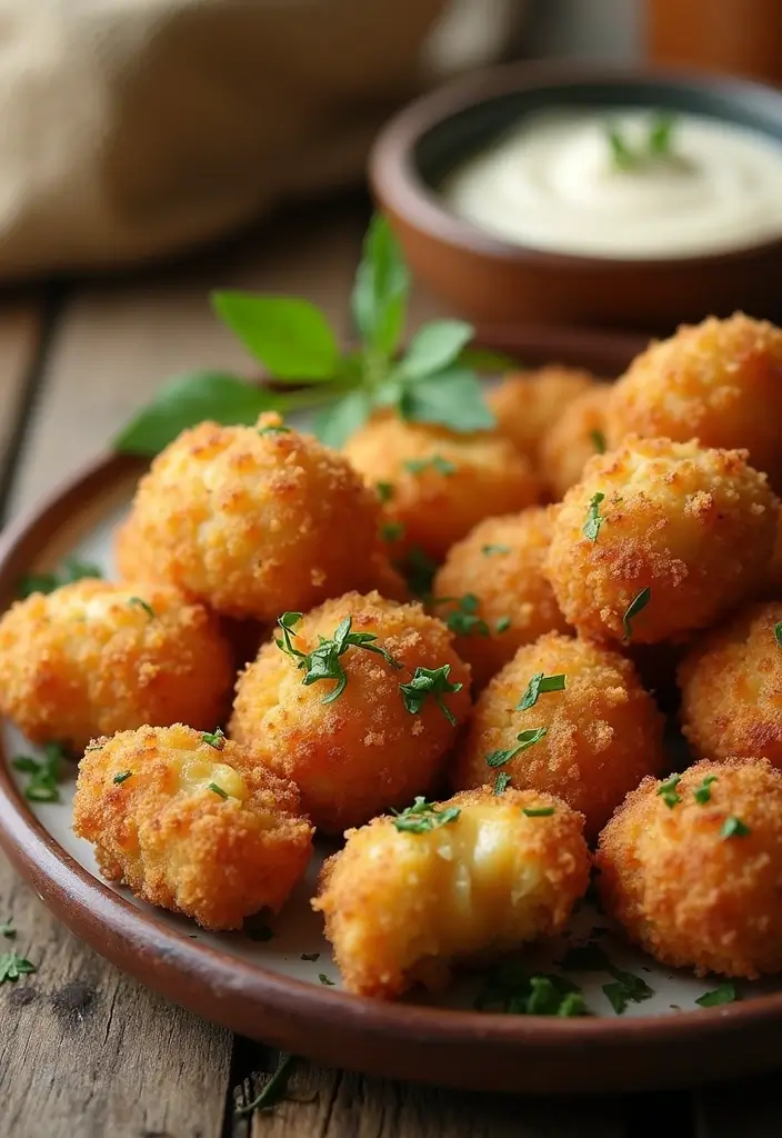 29 Chicken and Cheese Recipes That Are Ooey-Gooey Good - 20. Chicken and Cheese Croquettes