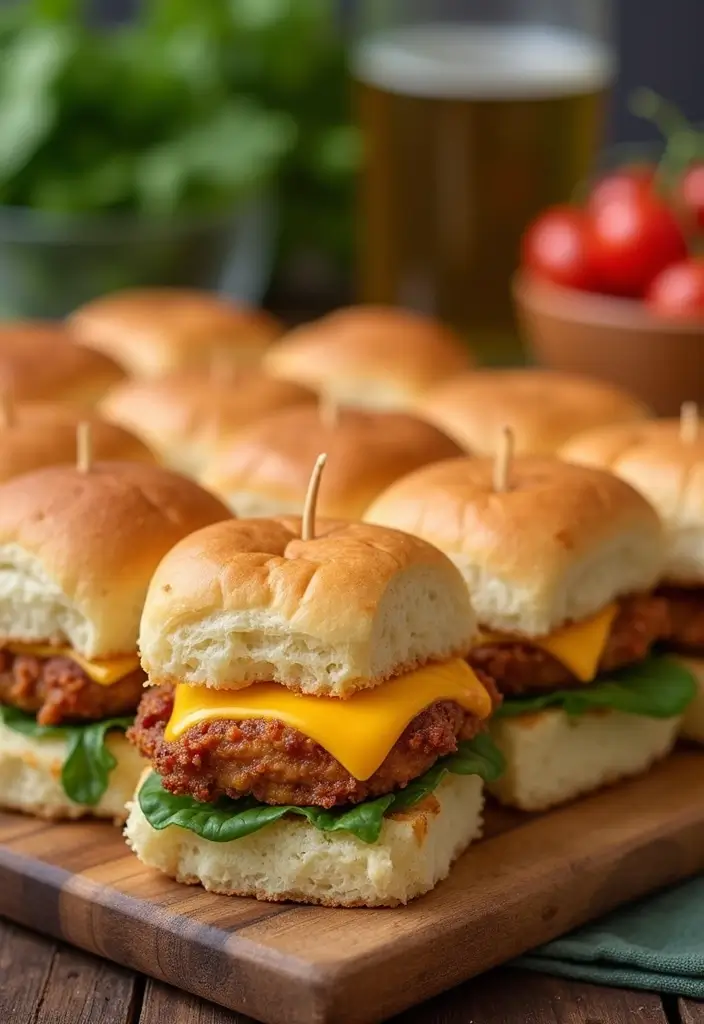 29 Chicken and Cheese Recipes That Are Ooey-Gooey Good - 29. Chicken and Cheese Sliders