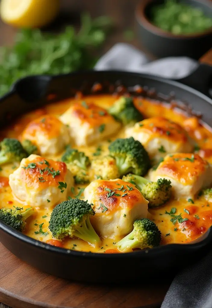 29 Chicken and Cheese Recipes That Are Ooey-Gooey Good - 7. Cheesy Chicken and Broccoli Casserole
