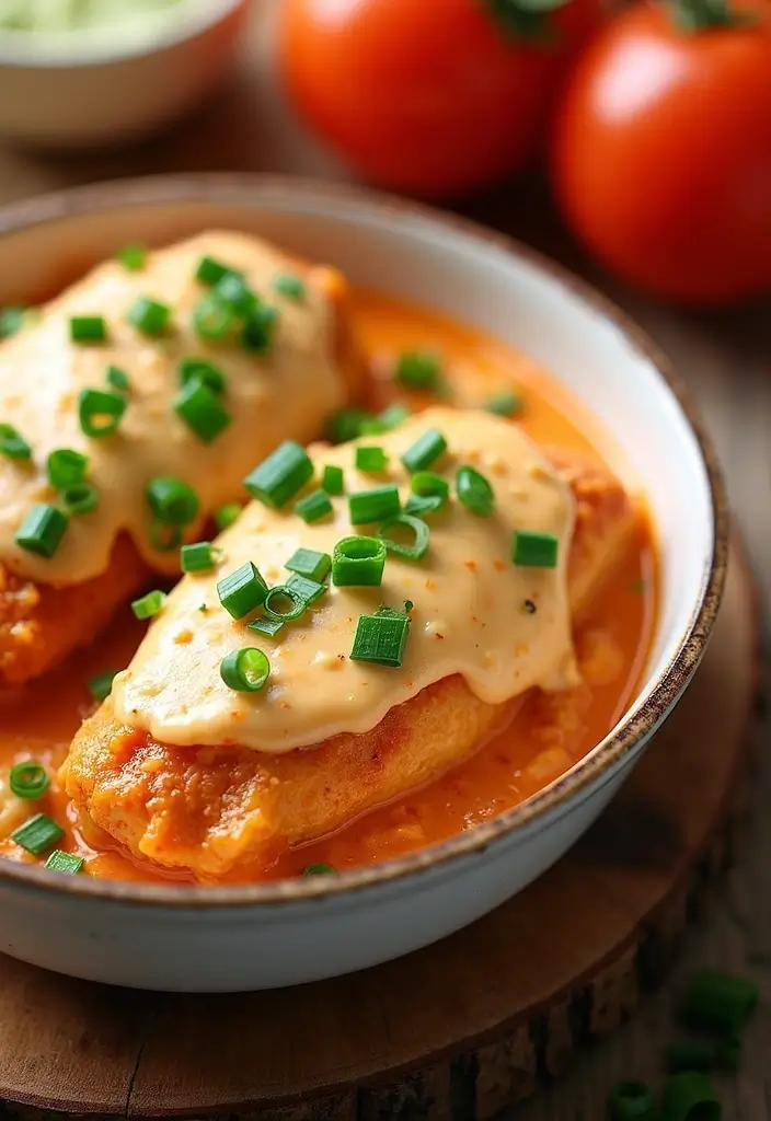 29 Cottage Cheese Chicken Parm Bowl Recipes That Feel Light & Protein-Packed 14 29 Cottage Cheese Chicken Parm Bowl Recipes That Feel Light & Protein-Packed - 13. Buffalo Cottage Cheese Chicken Parm Bowl