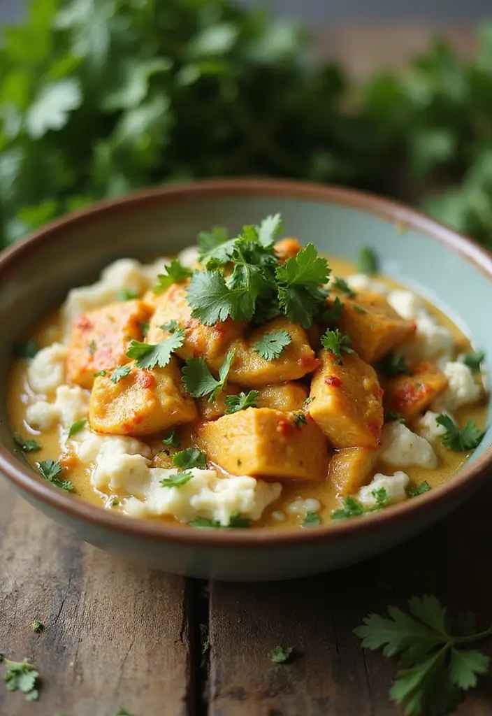 29 Cottage Cheese Chicken Parm Bowl Recipes That Feel Light & Protein-Packed 19 29 Cottage Cheese Chicken Parm Bowl Recipes That Feel Light & Protein-Packed - 18. Coconut Curry Cottage Cheese Chicken Parm Bowl