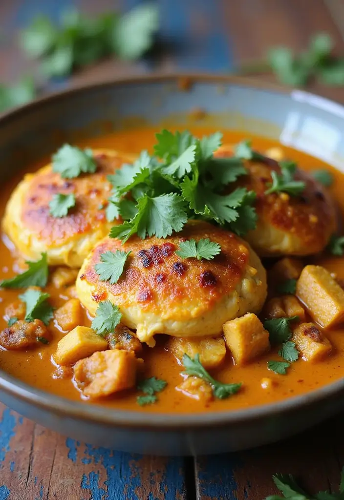 29 Cottage Cheese Chicken Parm Bowl Recipes That Feel Light & Protein-Packed 22 29 Cottage Cheese Chicken Parm Bowl Recipes That Feel Light & Protein-Packed - 21. Curry Spiced Cottage Cheese Chicken Parm Bowl