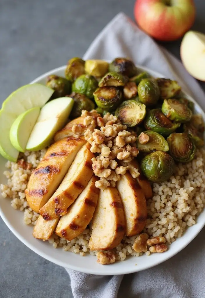 29 Healthy Chicken Burrito Bowl Recipes That Are Meal Prep Goals - 13. Honey Mustard Chicken Burrito Bowl