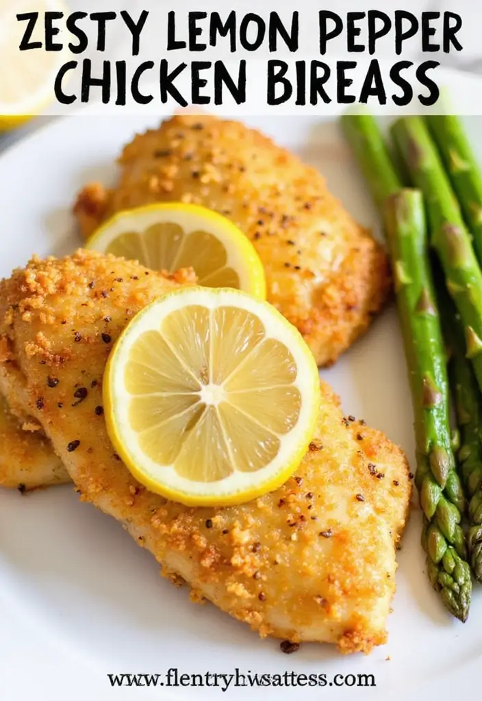 29 Shake and Bake Chicken Recipes That Are Simple & Crunchy - 11. Zesty Lemon Pepper Shake and Bake Chicken