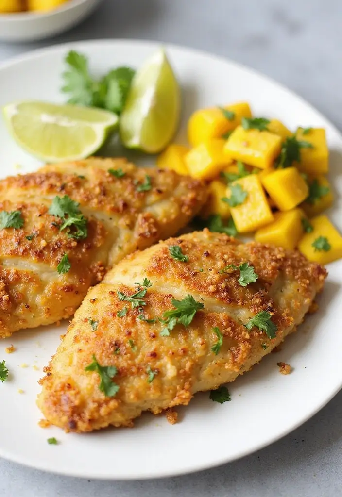 29 Shake and Bake Chicken Recipes That Are Simple & Crunchy - 15. Cilantro Lime Shake and Bake Chicken