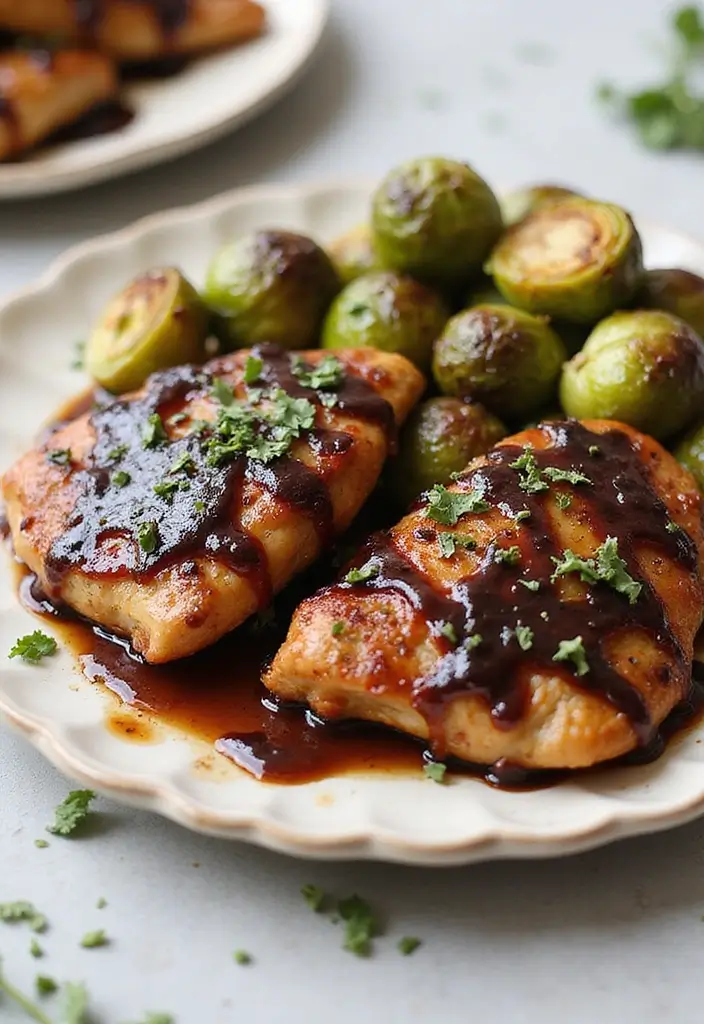 29 Shake and Bake Chicken Recipes That Are Simple & Crunchy - 28. Shake and Bake Chicken with Aged Balsamic