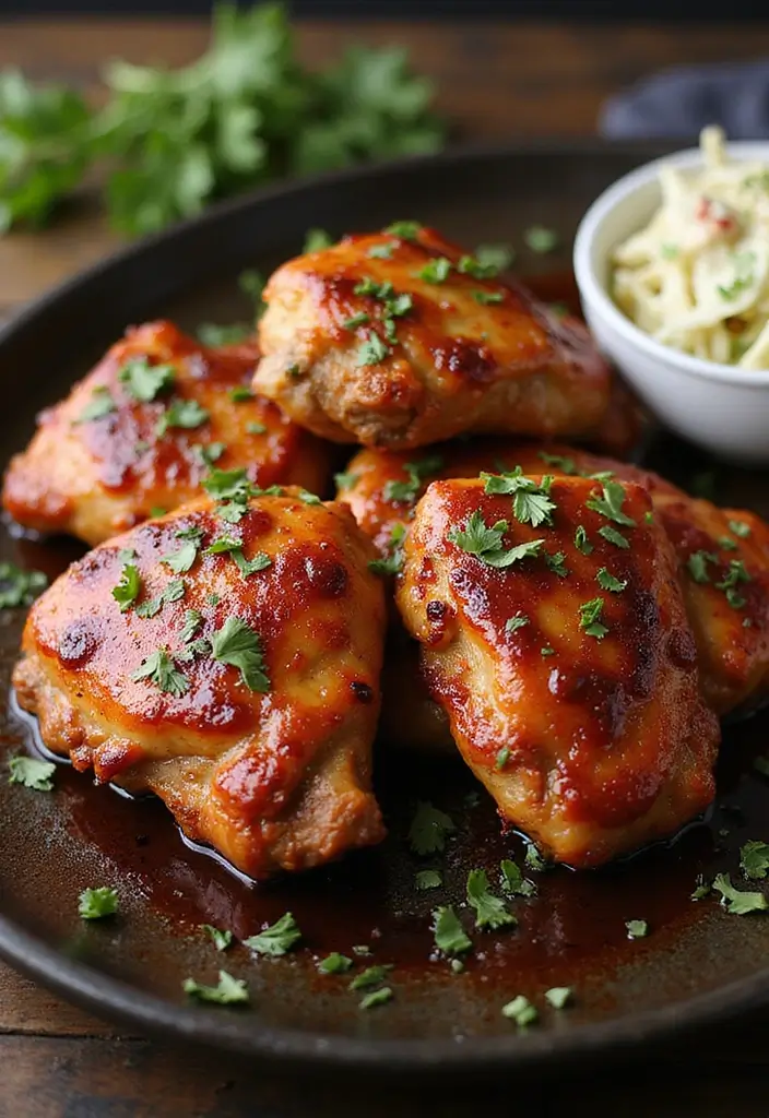 29 Shake and Bake Chicken Recipes That Are Simple & Crunchy - 5. Sweet and Smoky BBQ Shake and Bake Chicken