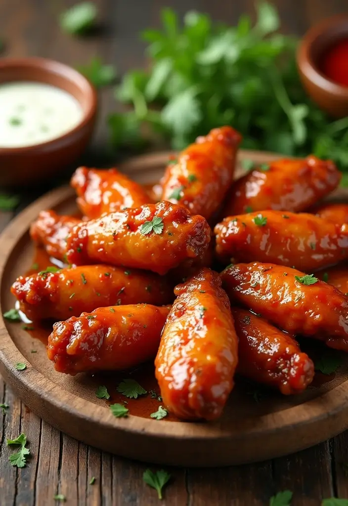 29 Sweet Chili Chicken Wings Recipes That Are Sticky & Delicious - 1. Classic Sweet Chili Chicken Wings