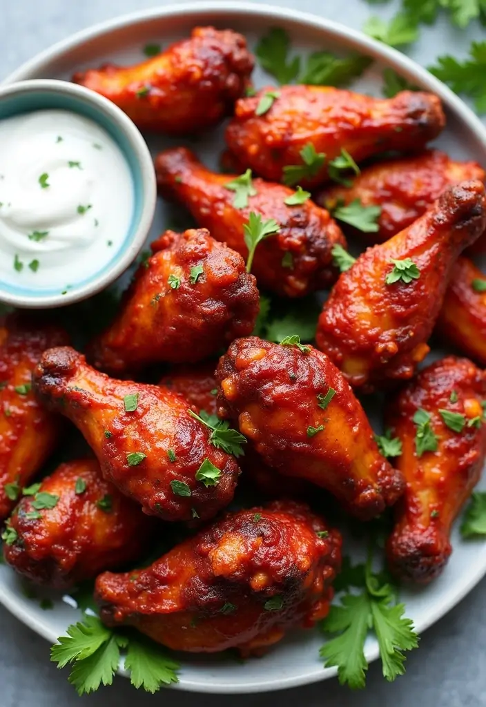 29 Sweet Chili Chicken Wings Recipes That Are Sticky & Delicious - 29. Sweet Chili Beet Chicken Wings