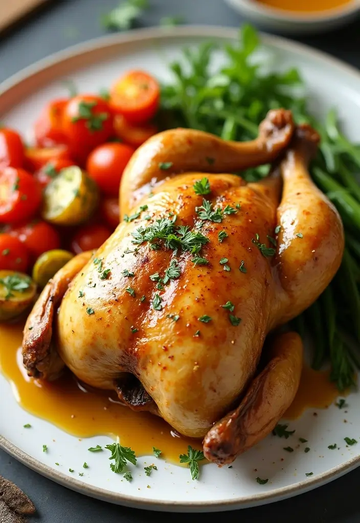 29 Whole Chicken Recipes Crockpot That Are Effortless & Juicy - 10. Honey Mustard Whole Chicken