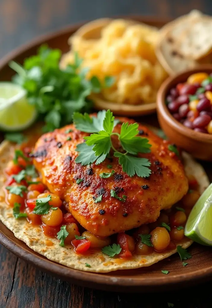 29 Whole Chicken Recipes Crockpot That Are Effortless & Juicy - 11. Southwest Whole Chicken