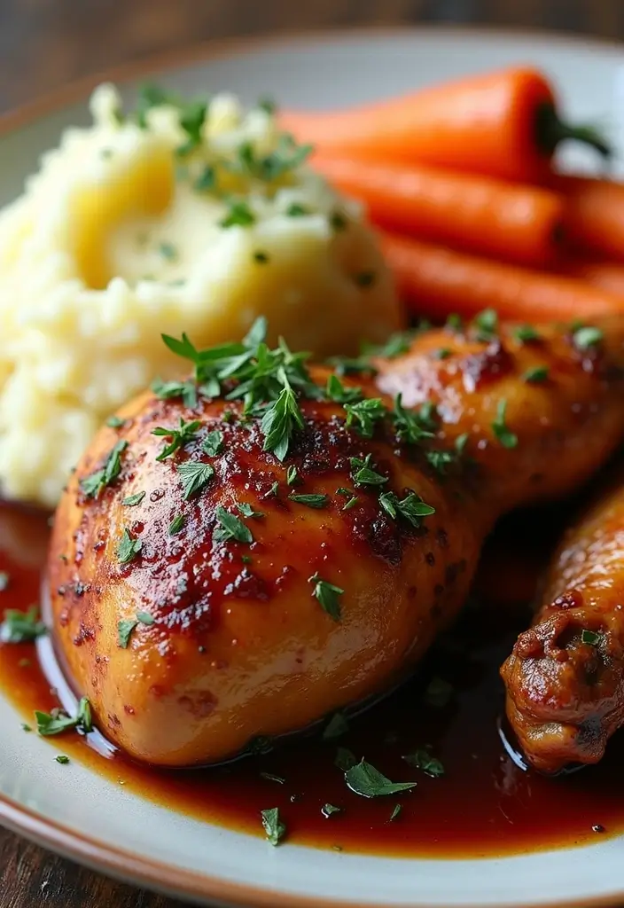 29 Whole Chicken Recipes Crockpot That Are Effortless & Juicy - 12. Red Wine Braised Chicken
