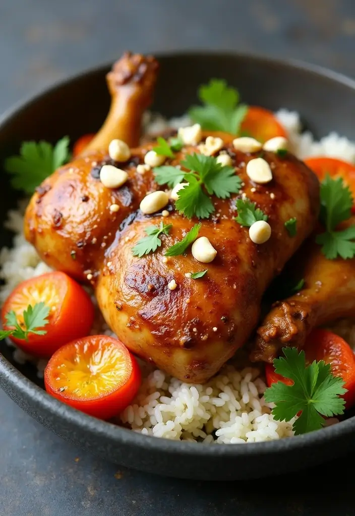 29 Whole Chicken Recipes Crockpot That Are Effortless & Juicy - 14. Thai Peanut Whole Chicken