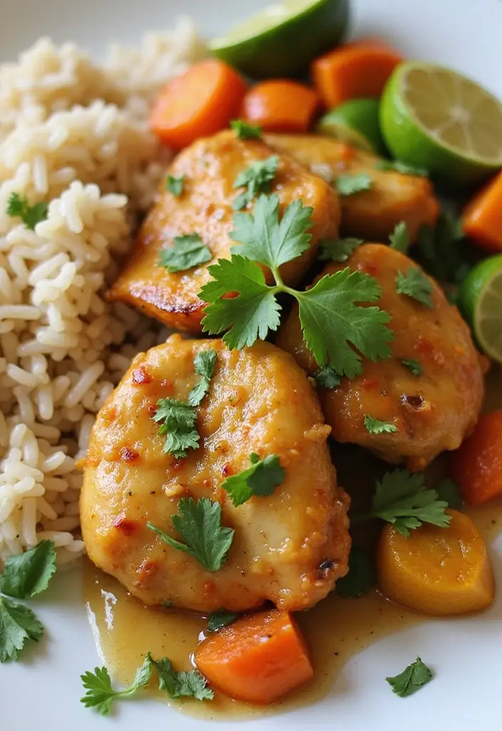 29 Whole Chicken Recipes Crockpot That Are Effortless & Juicy - 15. Lemongrass Ginger Chicken