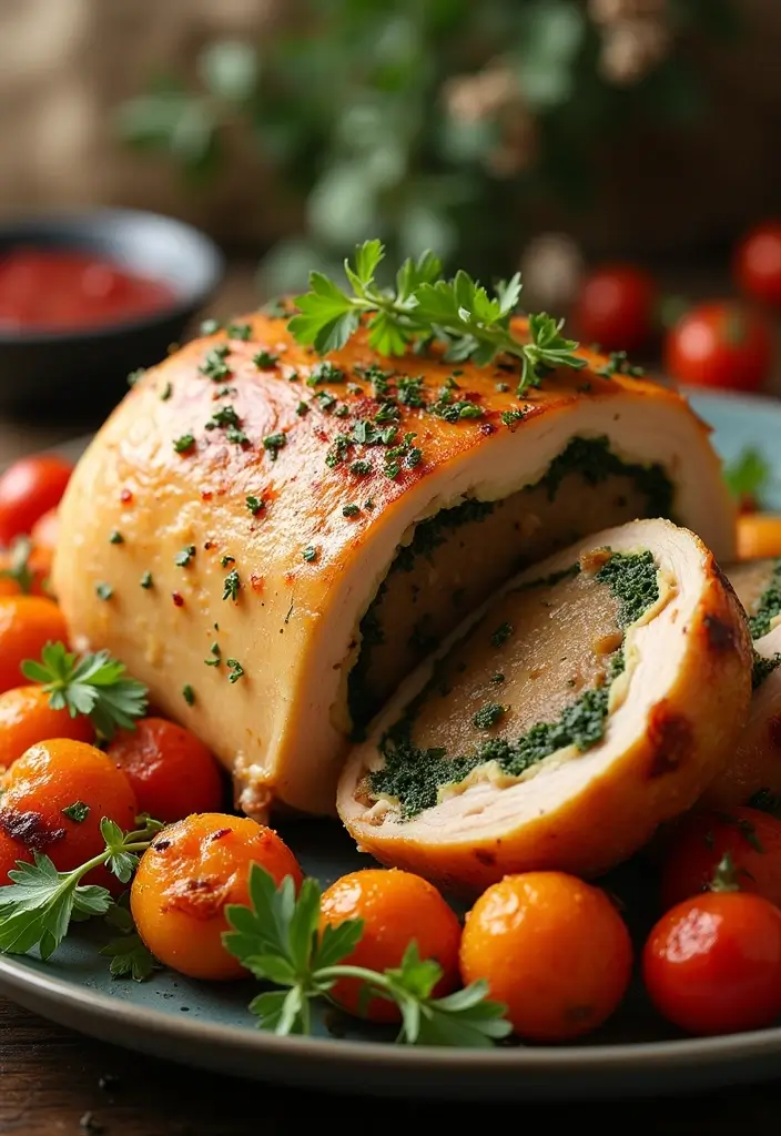 29 Whole Chicken Recipes Crockpot That Are Effortless & Juicy - 20. Stuffed Whole Chicken