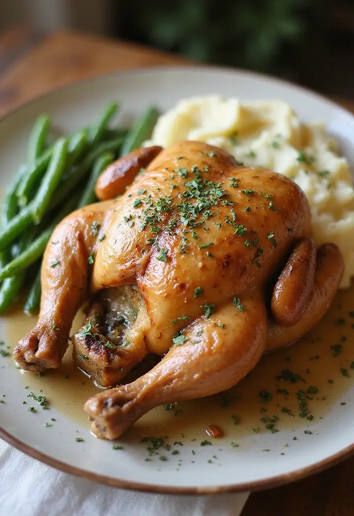 29 Whole Chicken Recipes Crockpot That Are Effortless & Juicy - 21. Savory Rotisserie Chicken