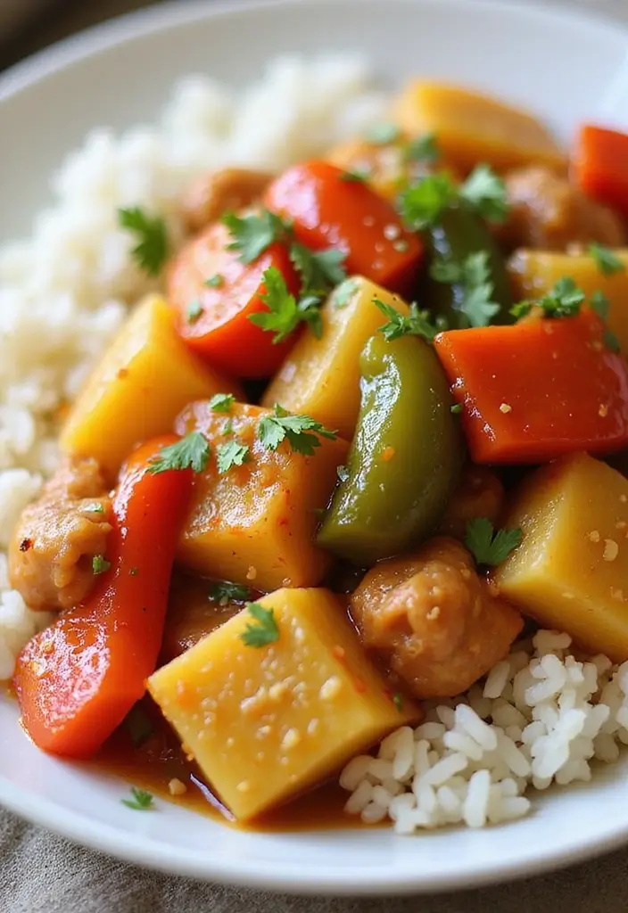 29 Whole Chicken Recipes Crockpot That Are Effortless & Juicy - 22. Sweet and Sour Chicken