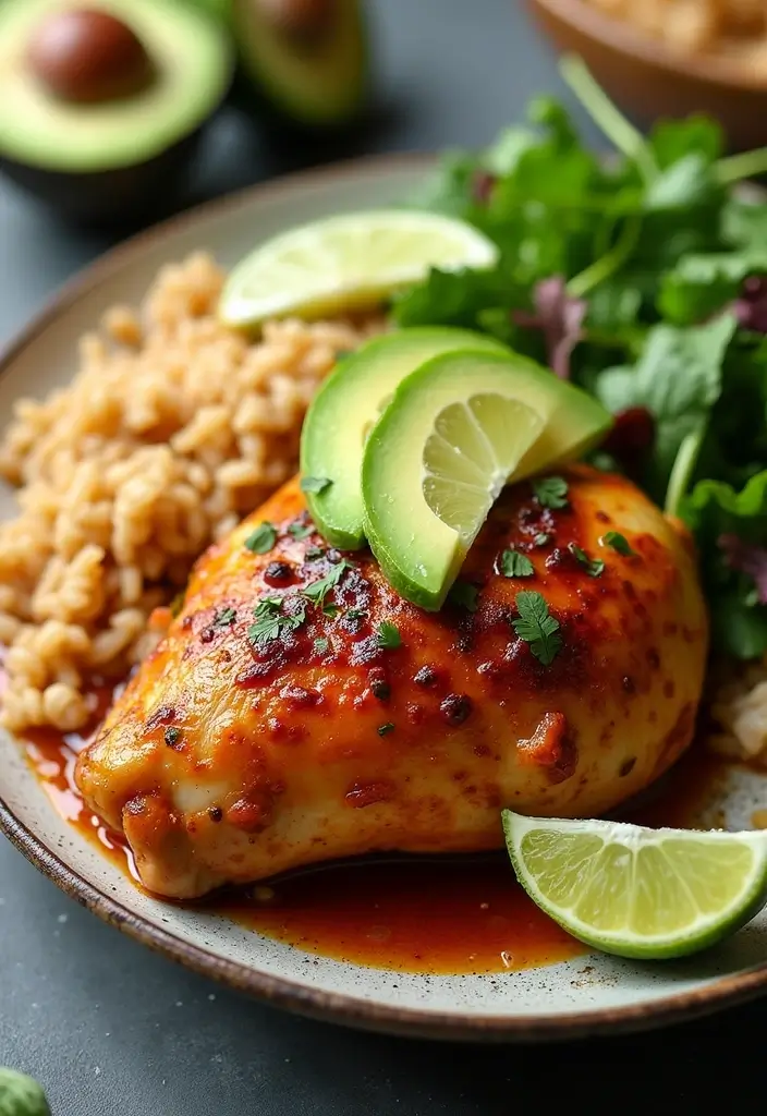 29 Whole Chicken Recipes Crockpot That Are Effortless & Juicy - 29. Chipotle Lime Whole Chicken