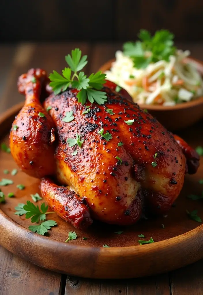 29 Whole Chicken Recipes Crockpot That Are Effortless & Juicy - 3. BBQ Whole Chicken Delight