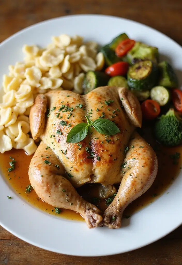 29 Whole Chicken Recipes Crockpot That Are Effortless & Juicy - 8. Italian Herb Whole Chicken