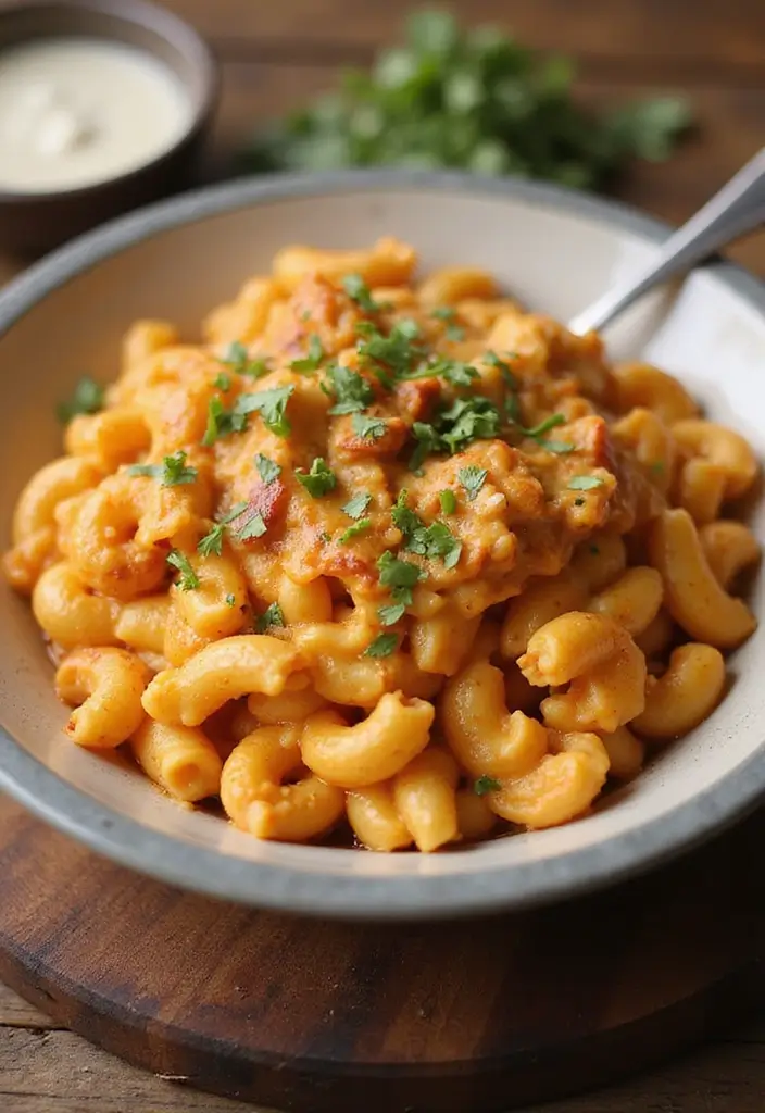 30 Chicken Cajun Pasta Recipes That Are Creamy & Spicy - 15. Spicy Cajun Chicken Mac and Cheese