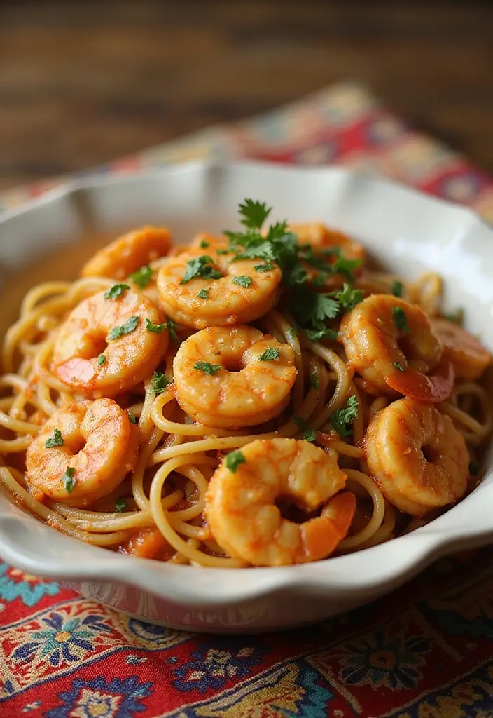 30 Chicken Cajun Pasta Recipes That Are Creamy & Spicy - 2. Spicy Cajun Shrimp and Chicken Pasta