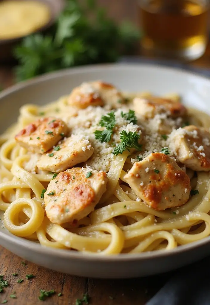 30 Chicken Cajun Pasta Recipes That Are Creamy & Spicy - 3. Cajun Chicken Alfredo