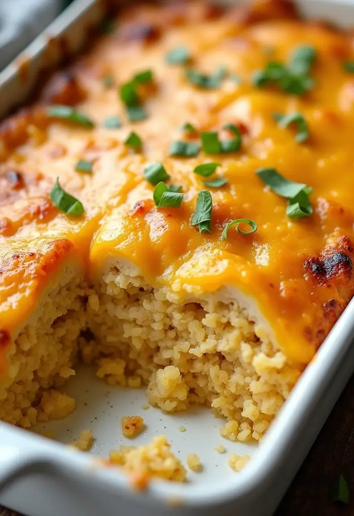 30 Chicken and Squash Recipes That Are Seasonal & Delicious - 15. Chicken and Cauliflower Rice Casserole with Squash