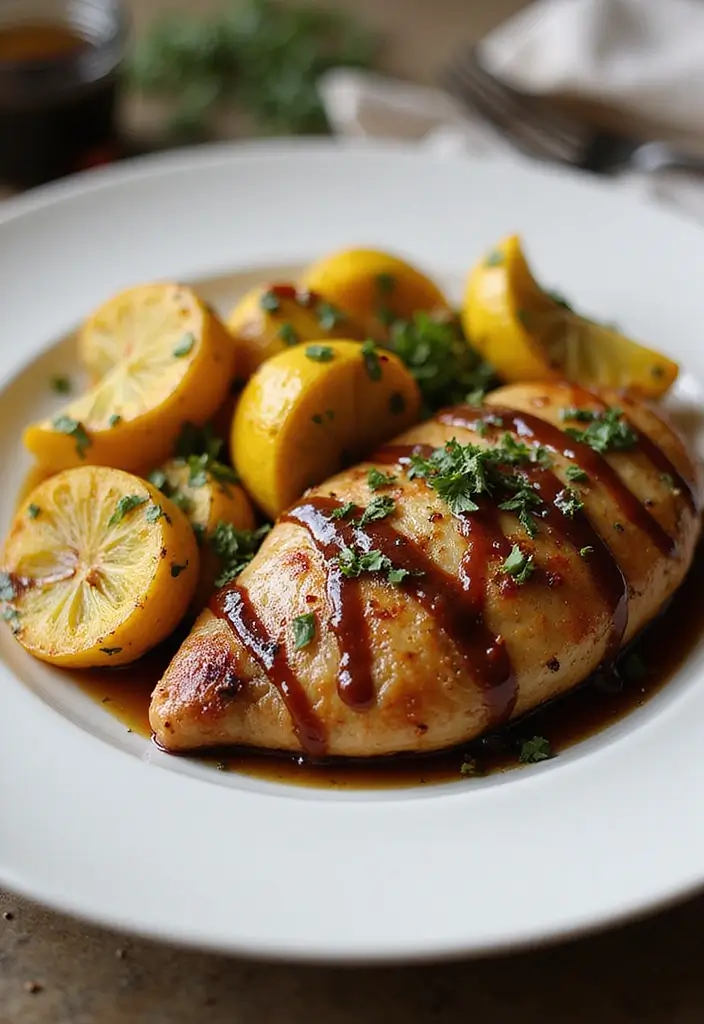 30 Chicken and Squash Recipes That Are Seasonal & Delicious - 19. Balsamic Chicken and Squash