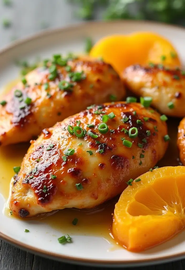 30 Chicken and Squash Recipes That Are Seasonal & Delicious - 23. Orange Glazed Chicken with Squash