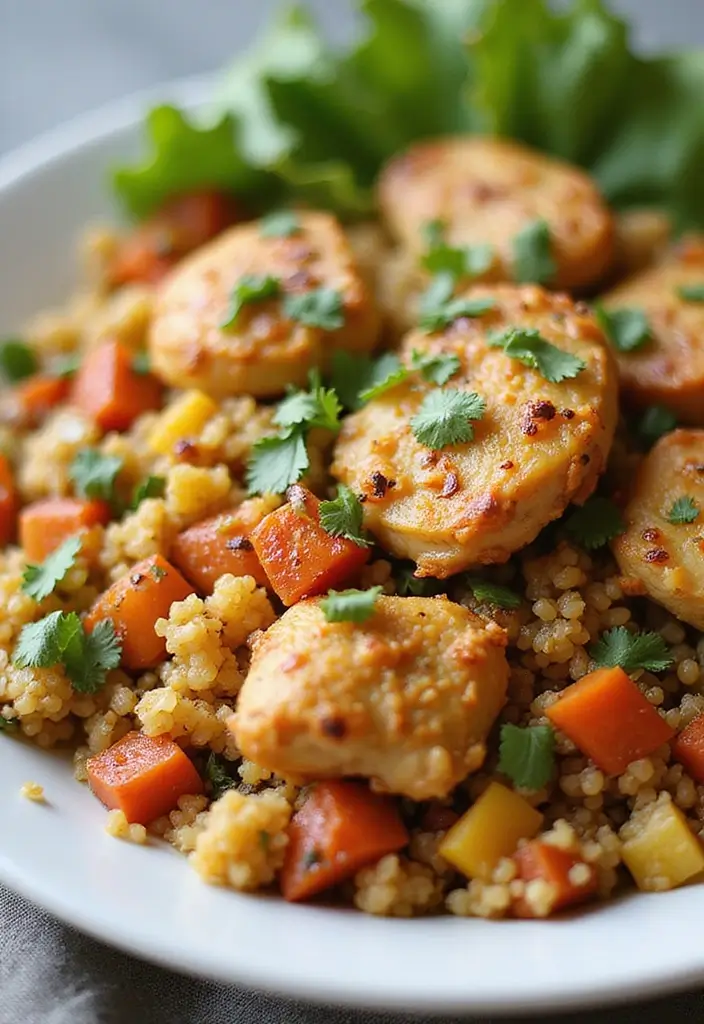 30 Cream of Chicken Casserole Recipes That Are Comfort in a Pan - 13. Quinoa Chicken Casserole