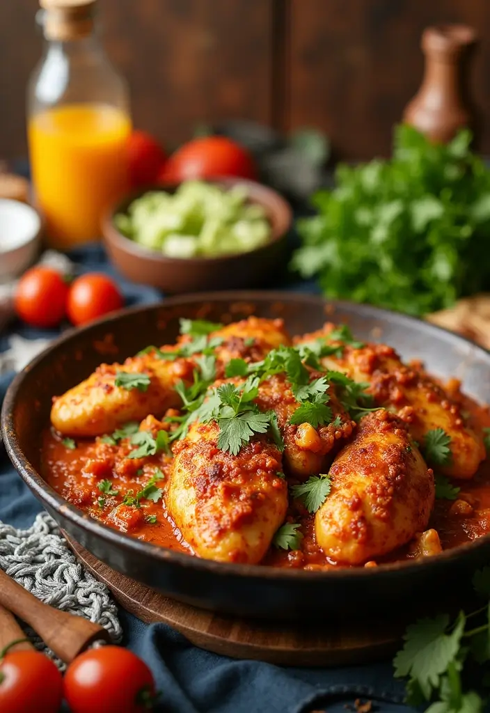 30 Cream of Chicken Casserole Recipes That Are Comfort in a Pan - 21. Cajun Chicken Casserole