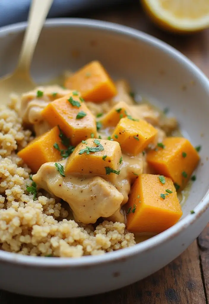 30 Creamy Chicken Breast Recipes That Feel Gourmet Yet Easy - 17. Creamy Butternut Squash Chicken