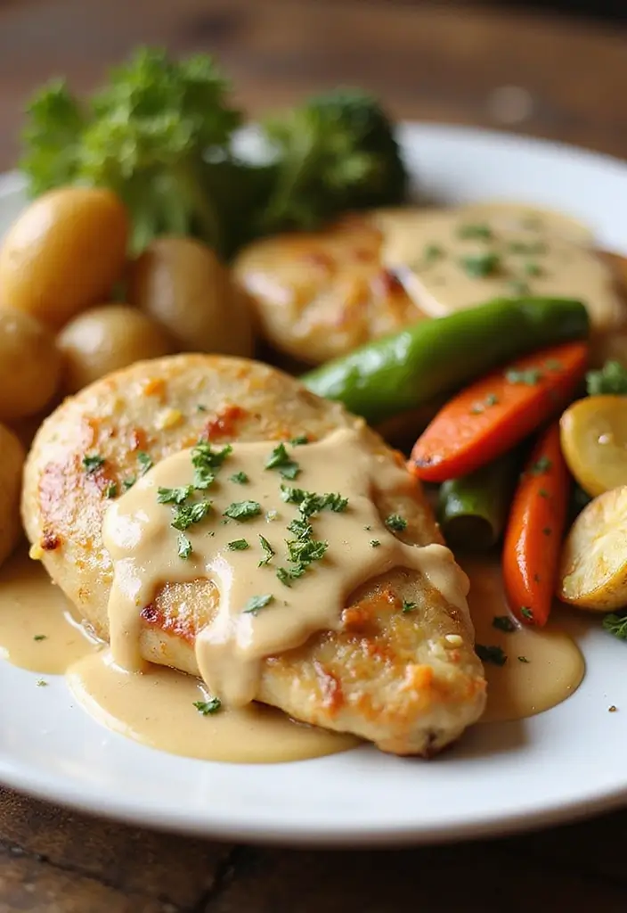 30 Creamy Chicken Breast Recipes That Feel Gourmet Yet Easy - 26. Creamy Maple Dijon Chicken