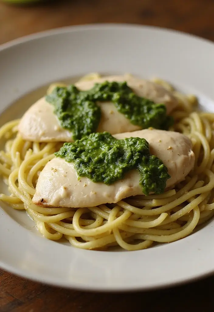 30 Creamy Chicken Breast Recipes That Feel Gourmet Yet Easy - 5. Creamy Pesto Chicken